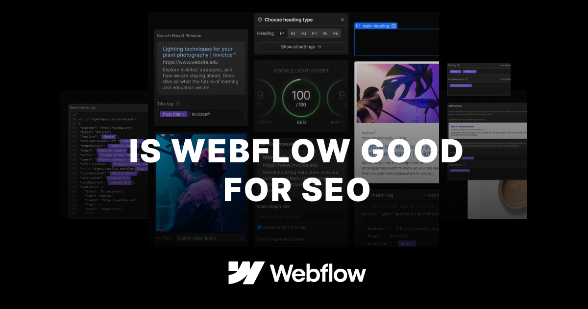 Is Webflow Good for SEO? (Honest Answer for 2026) hero