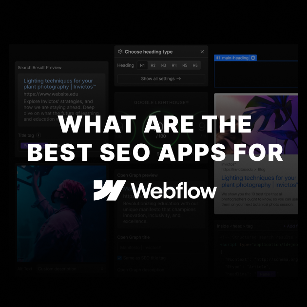 Webflow SEO hero